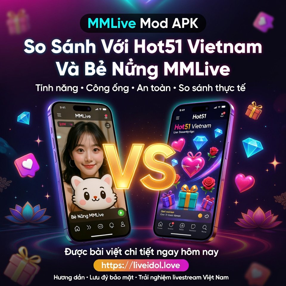MMLive Mod APK: Rủi Ro & So Sánh Với Hot51 Vietnam