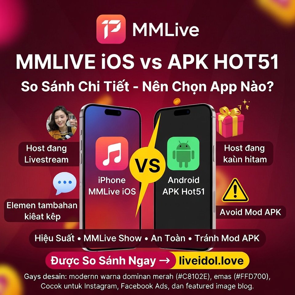 MMLive iOS vs APK Hot51: So Sánh Chi Tiết & An Toàn