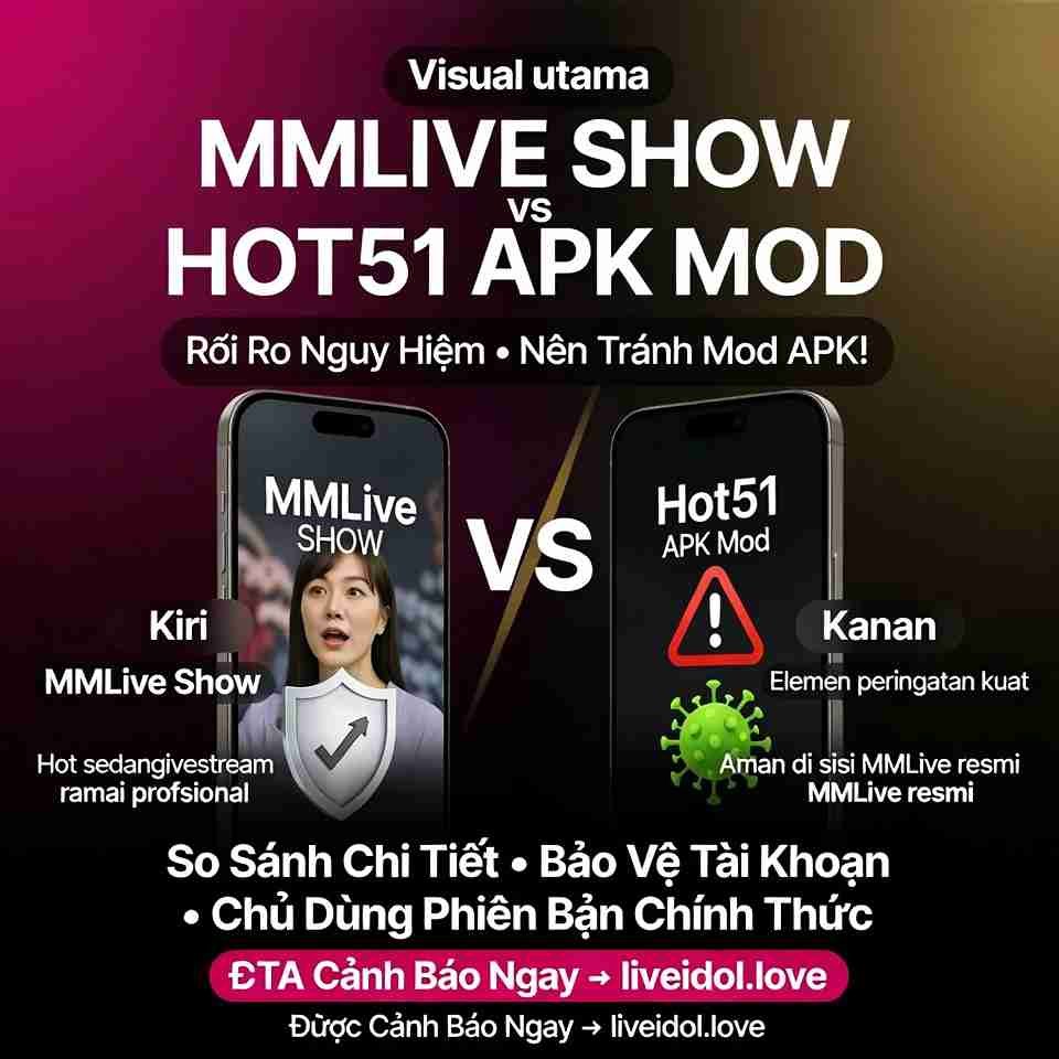 MMLive Show: So Sánh Với Hot51 APK Mod